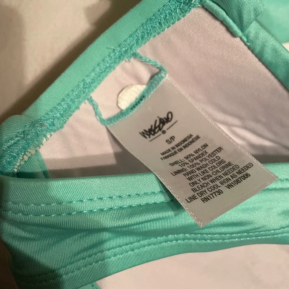 Target Halter Mint Bikini Top